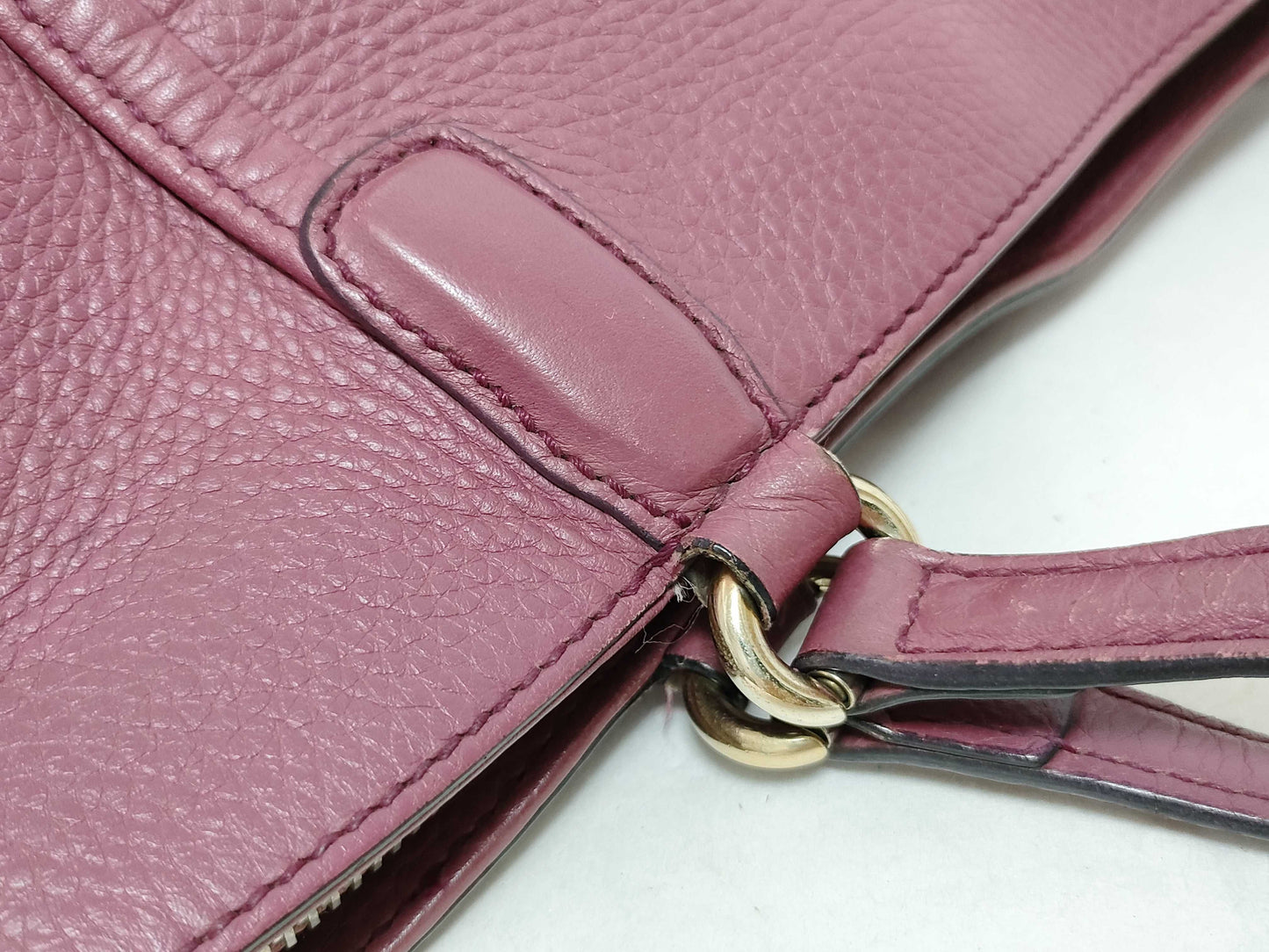 GUCCI Soho GUCCI Tote Purple Handbag
