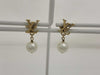 LOUIS VUITTON Earrings LV Iconic Louisa Pearl GP Gold M01585 Earrings