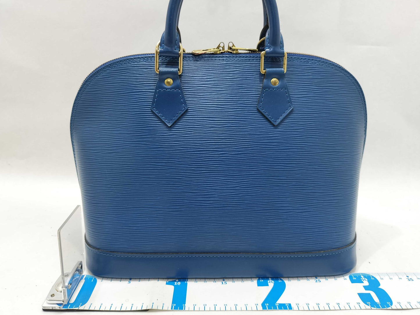 LOUIS VUITTON M40620 Epi Alma Epi Navy M40620 Handbag
