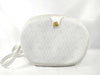 Dior PVC Old Shoulder Bag White