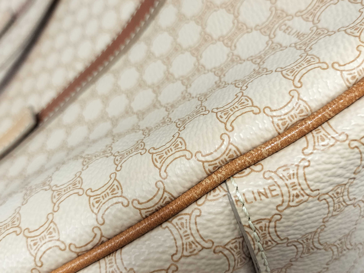 CELINE Macadam Mini Boston Shoulder Bag