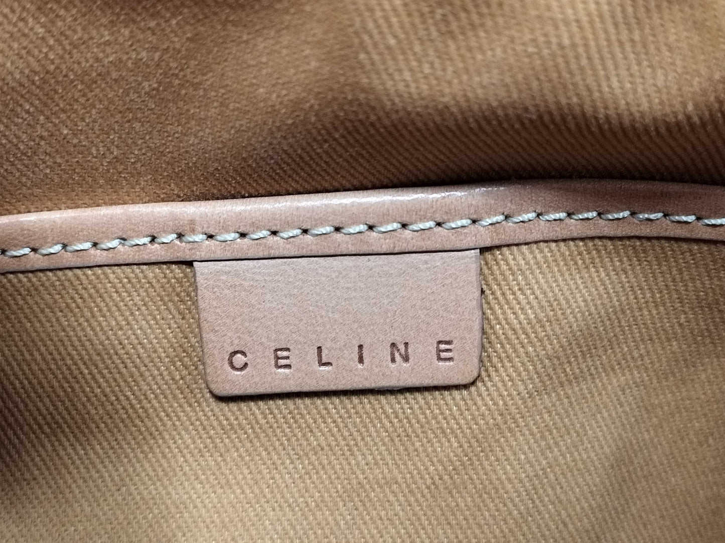CELINE Macadam Mini Boston Shoulder Bag