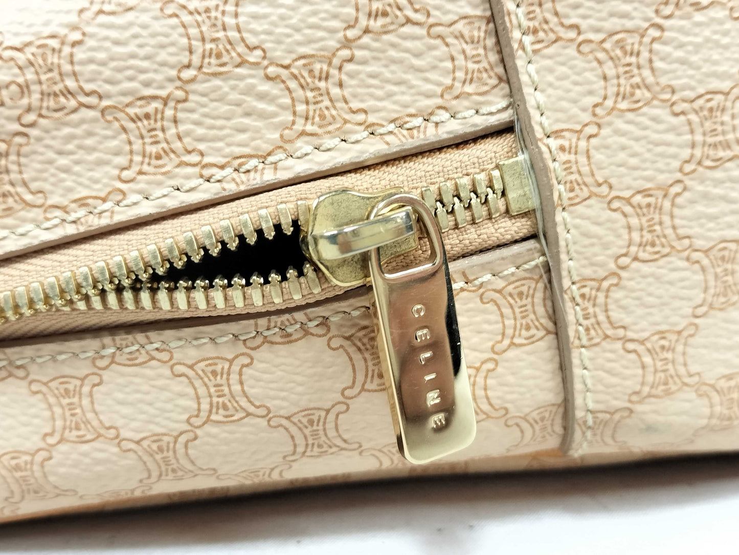 CELINE Macadam Mini Boston Shoulder Bag