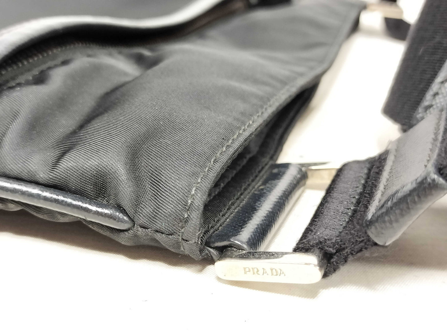 PRADA Nylon Prada Current Logo Re-Nylon Shoulder Bag Sacoche Shoulder Bag