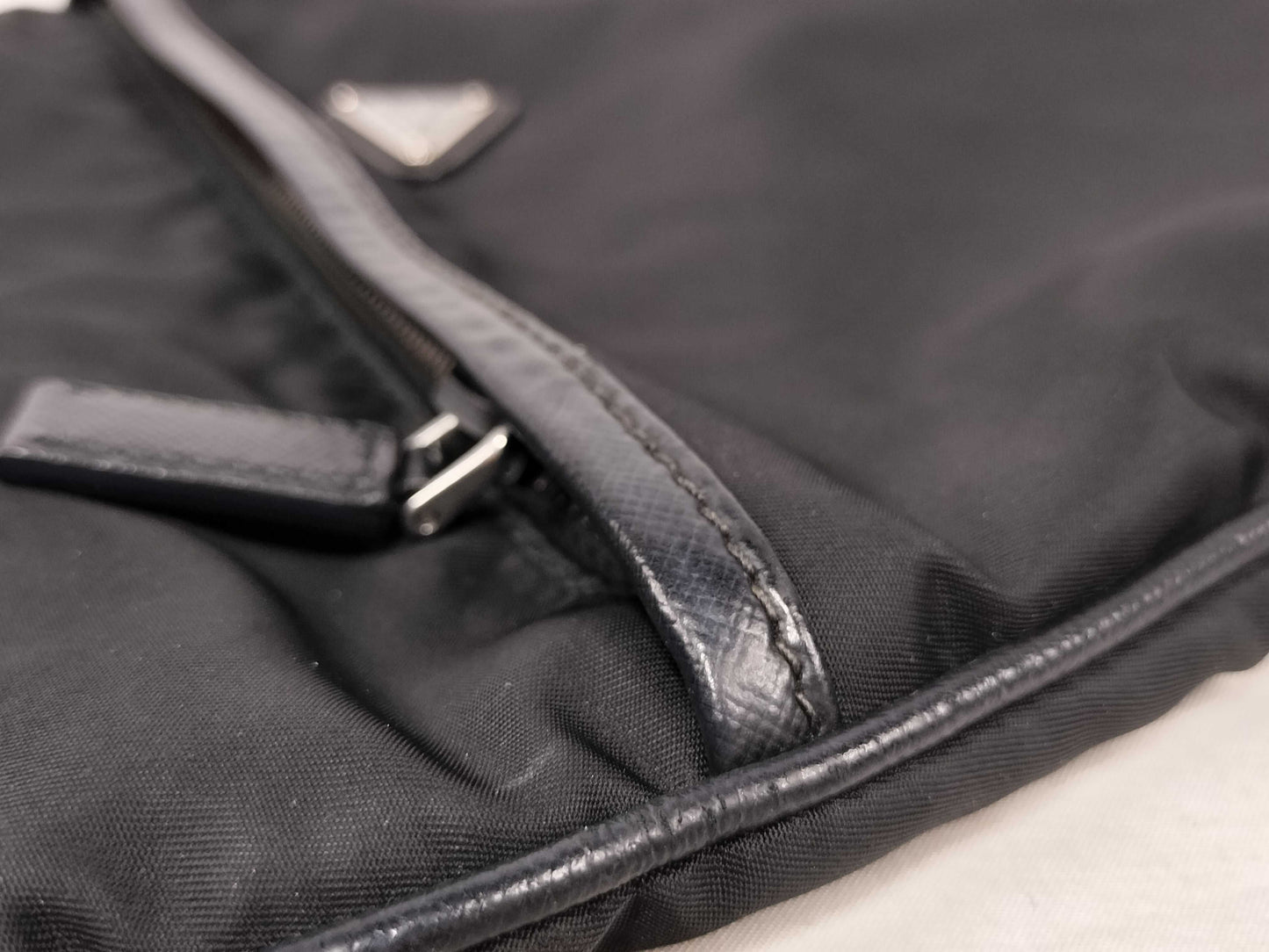PRADA Nylon Prada Current Logo Re-Nylon Shoulder Bag Sacoche Shoulder Bag