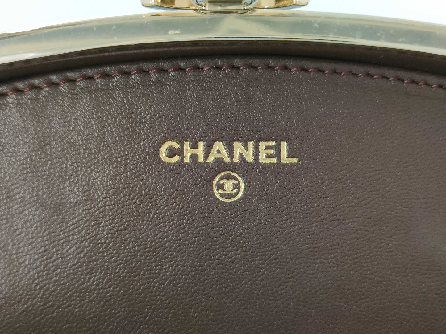 CHANEL Mirror Box Shoulder Bag with Gold Hardware, No. 31