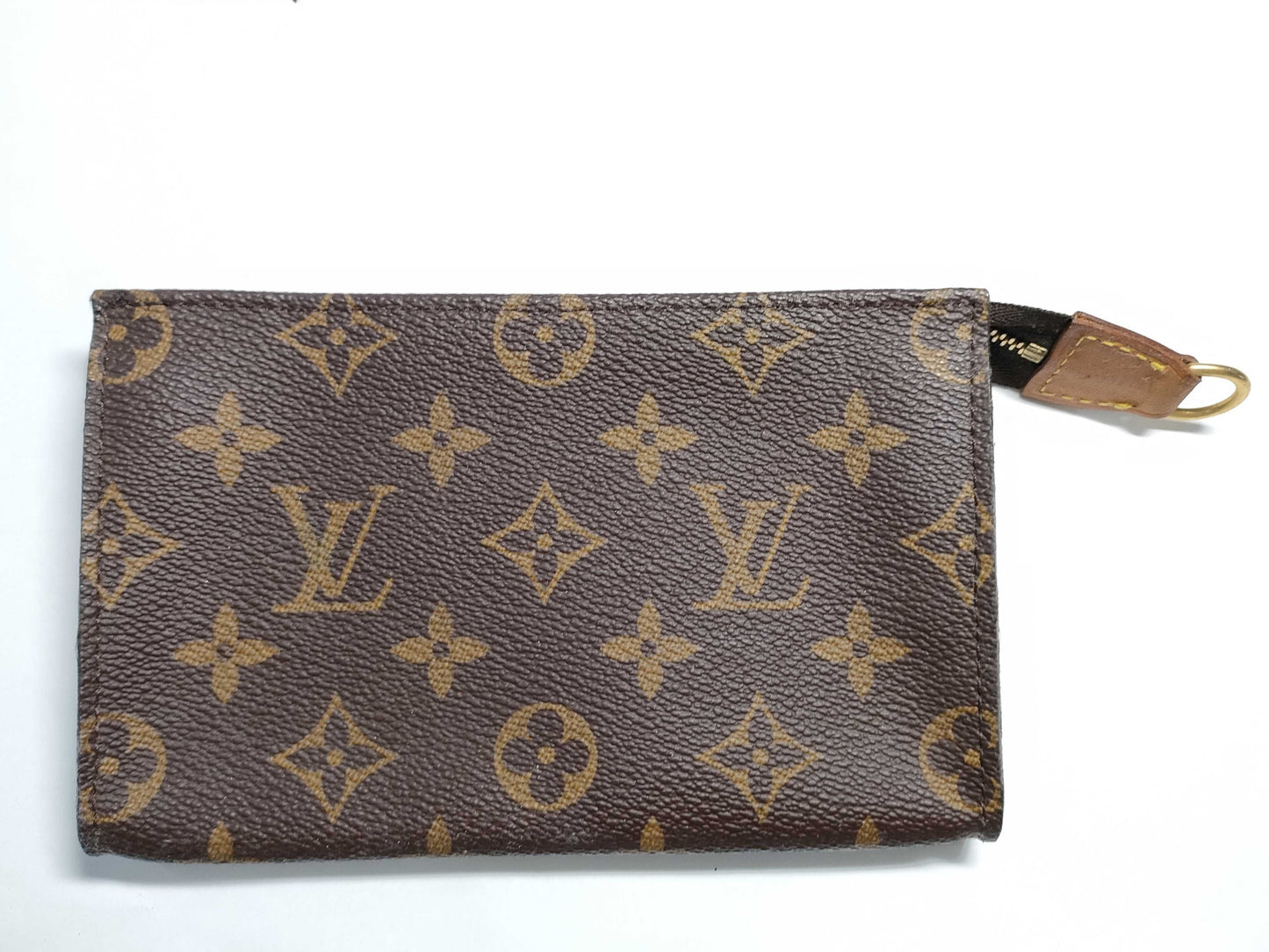 LOUIS VUITTON Monogram Bucket Brown Pouch
