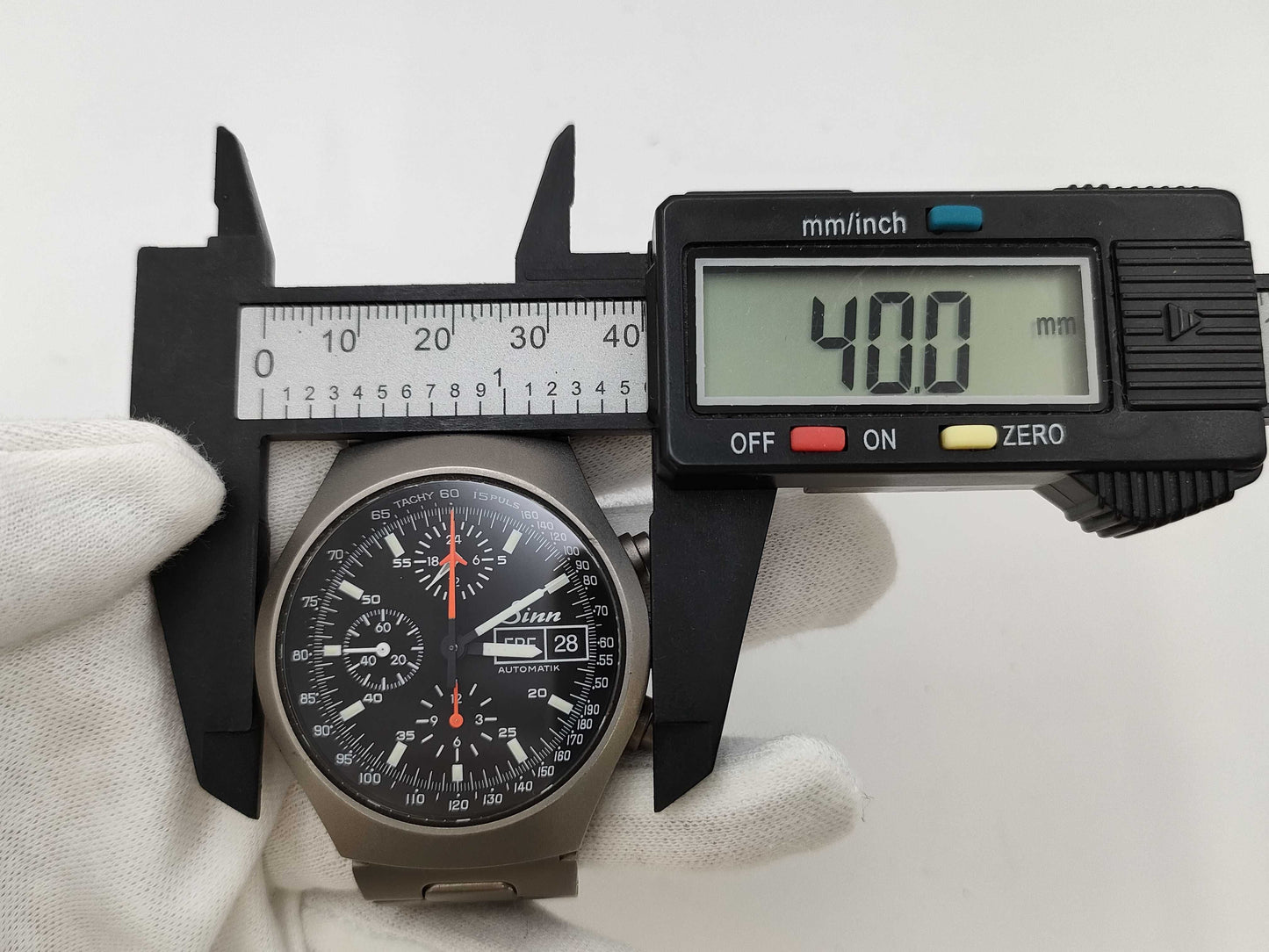 SINN Chronograph 15711377 Black Dial Automatic Men's Watch