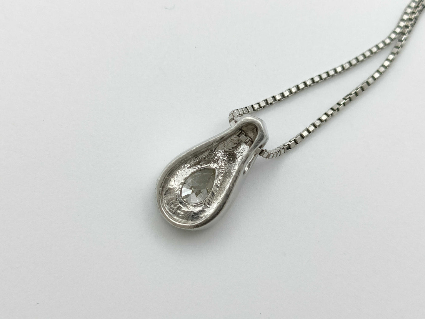 D0.323ct Pt900/850 5.2g Necklace