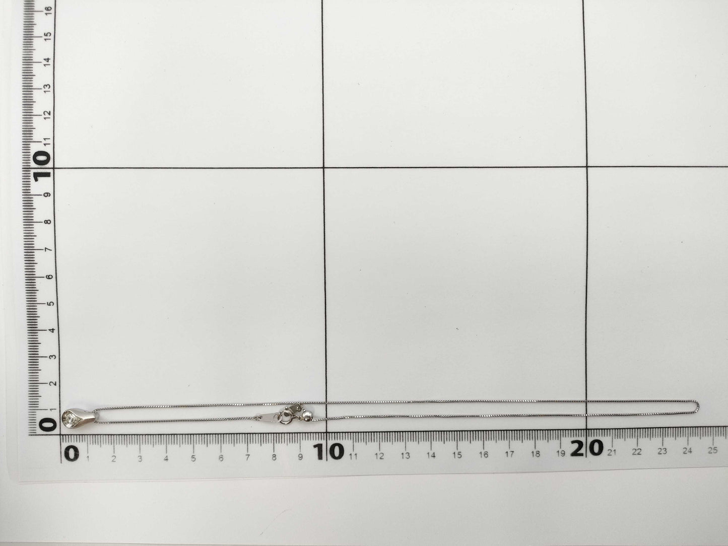D0.323ct Pt900/850 5.2g Necklace