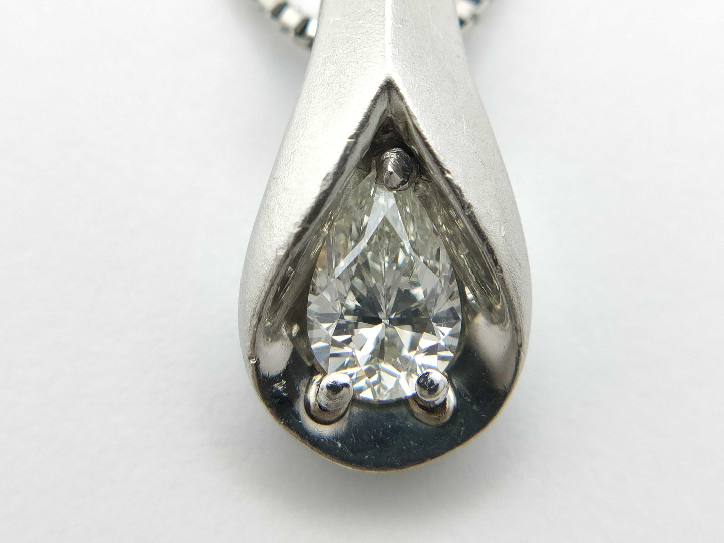 D0.323ct Pt900/850 5.2g Necklace