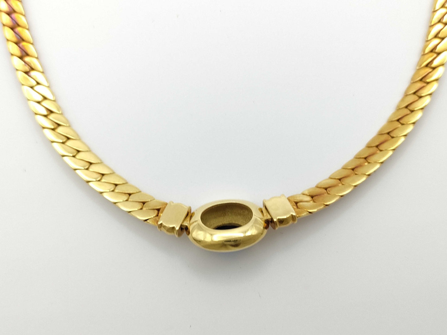 Sapphire and Diamond Necklace, 18K Gold, 55.4g