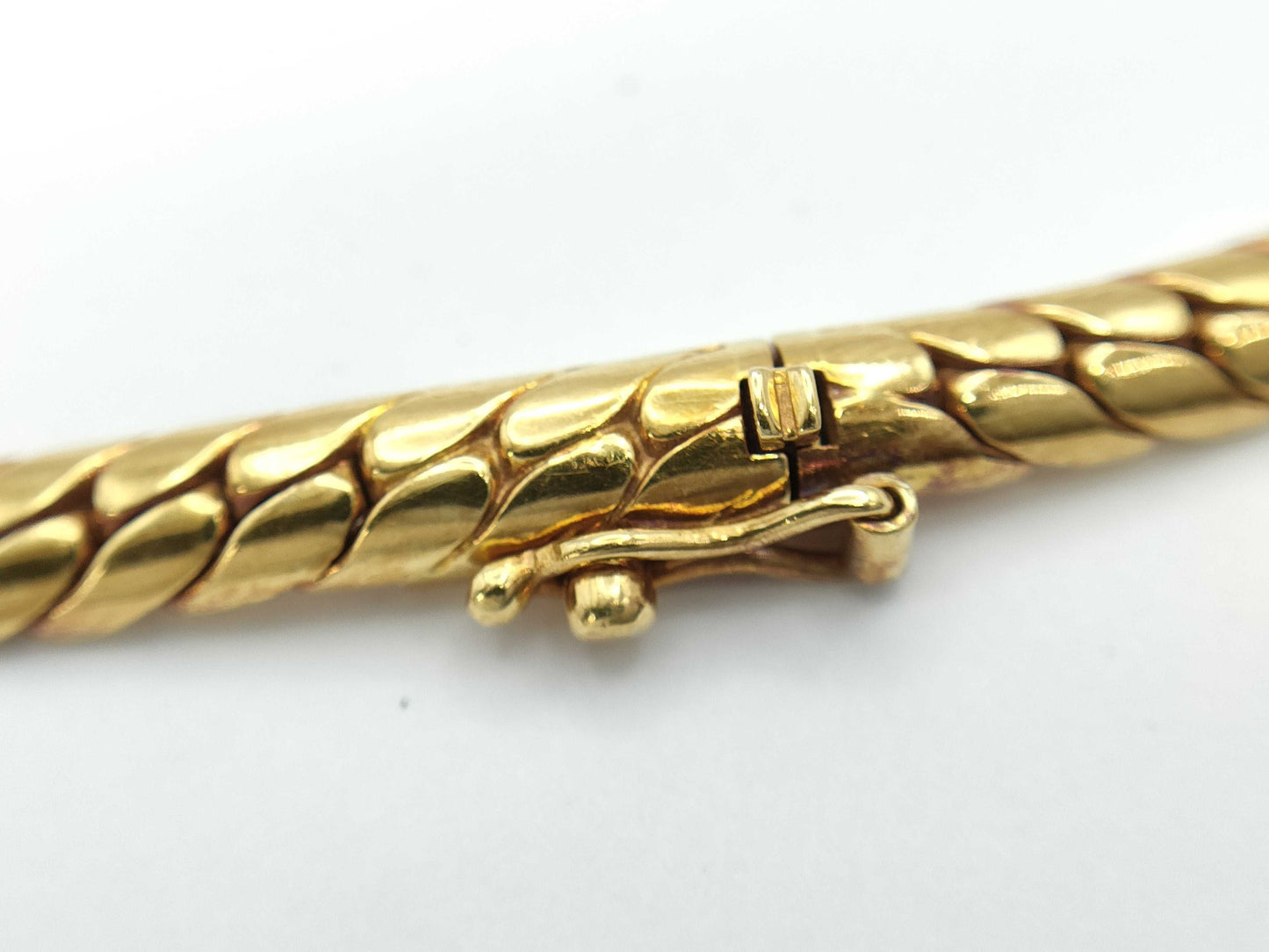 Sapphire and Diamond Necklace, 18K Gold, 55.4g