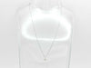 D0.308ct Pt900/850 1.2g Necklace