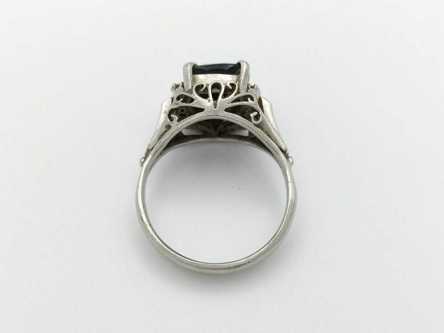 TL3.40ct D0.08ct Pt900 6.7g Ring