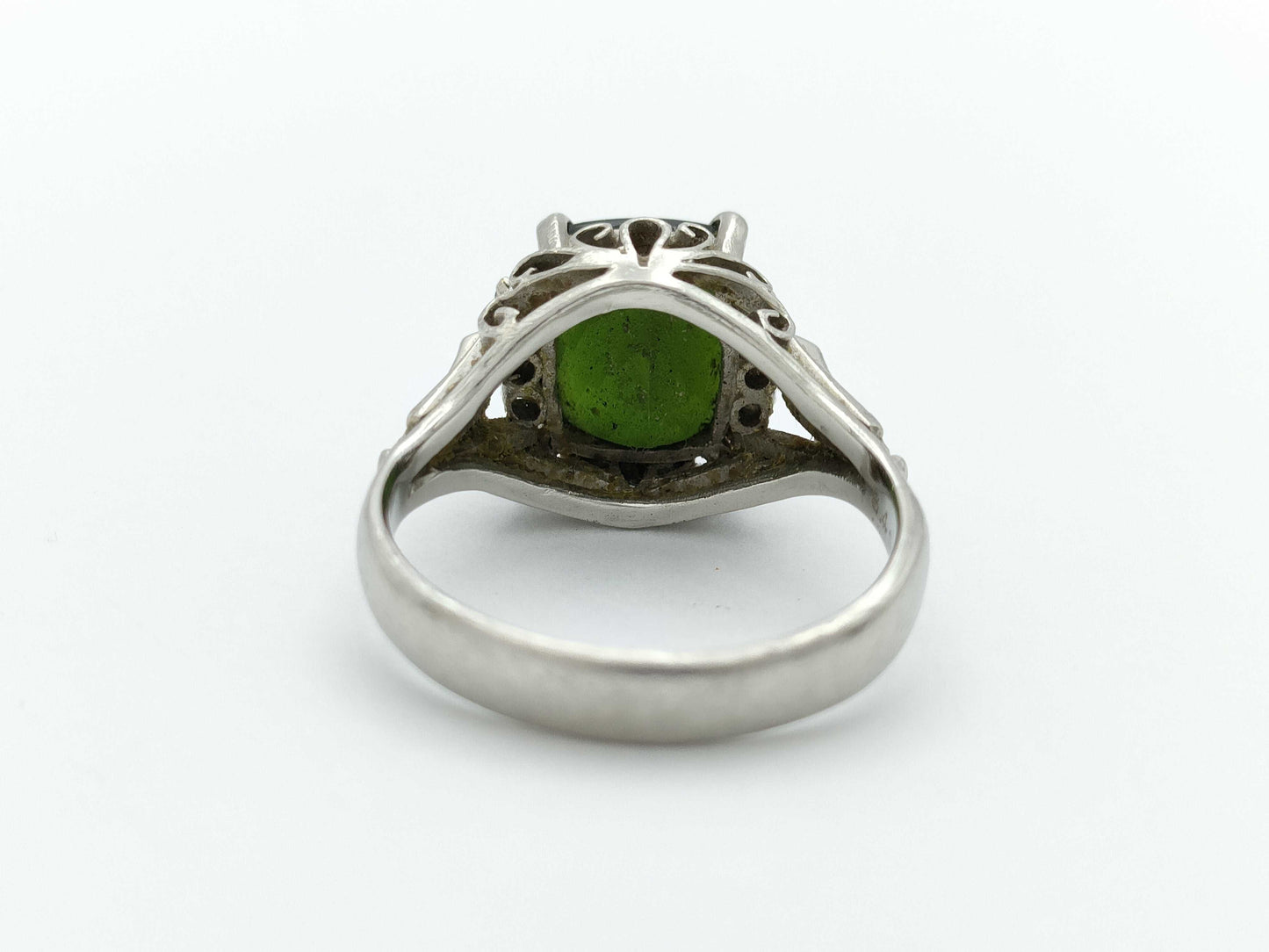 TL3.40ct D0.08ct Pt900 6.7g Ring