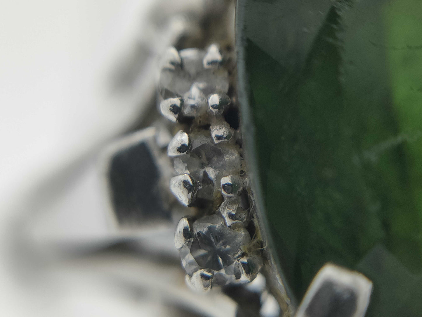 TL3.40ct D0.08ct Pt900 6.7g Ring