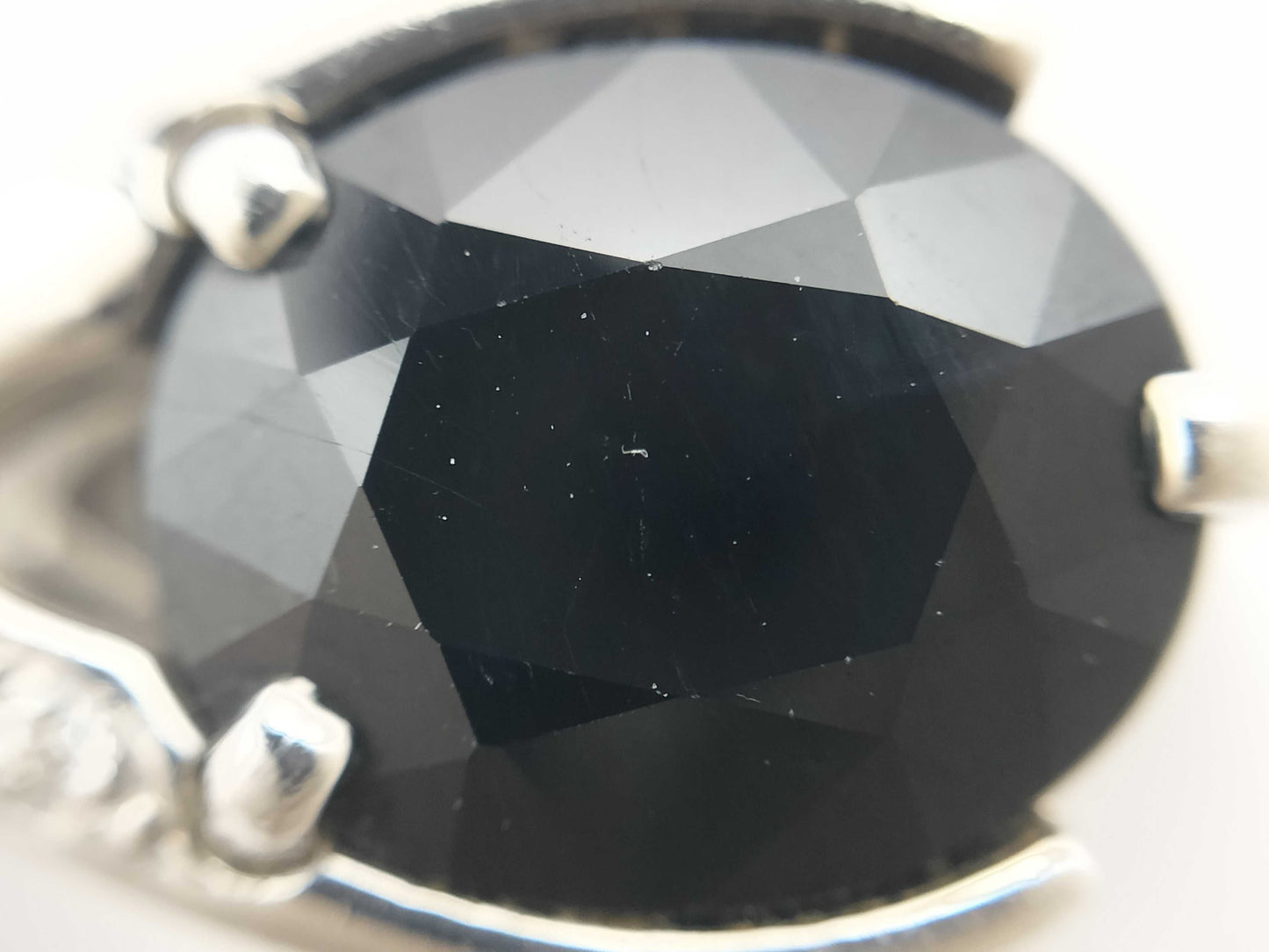 S 5.00ct D 0.04ct Pt900 6.8g Pendant Top