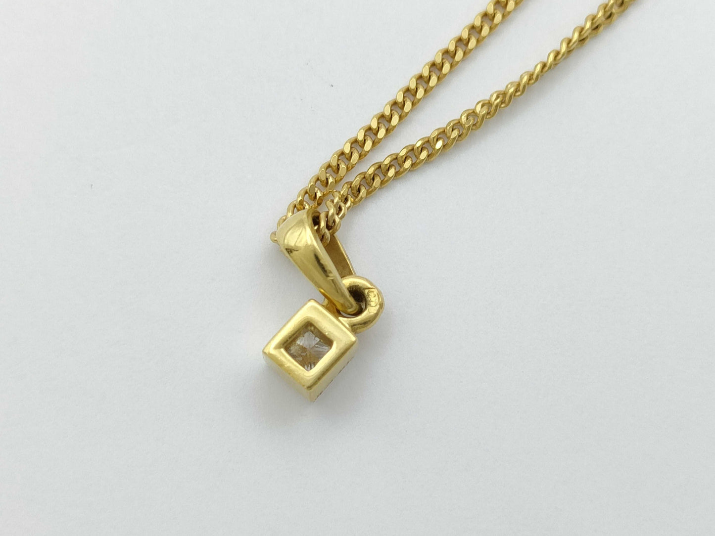 Diamond K14 3.0g Necklace