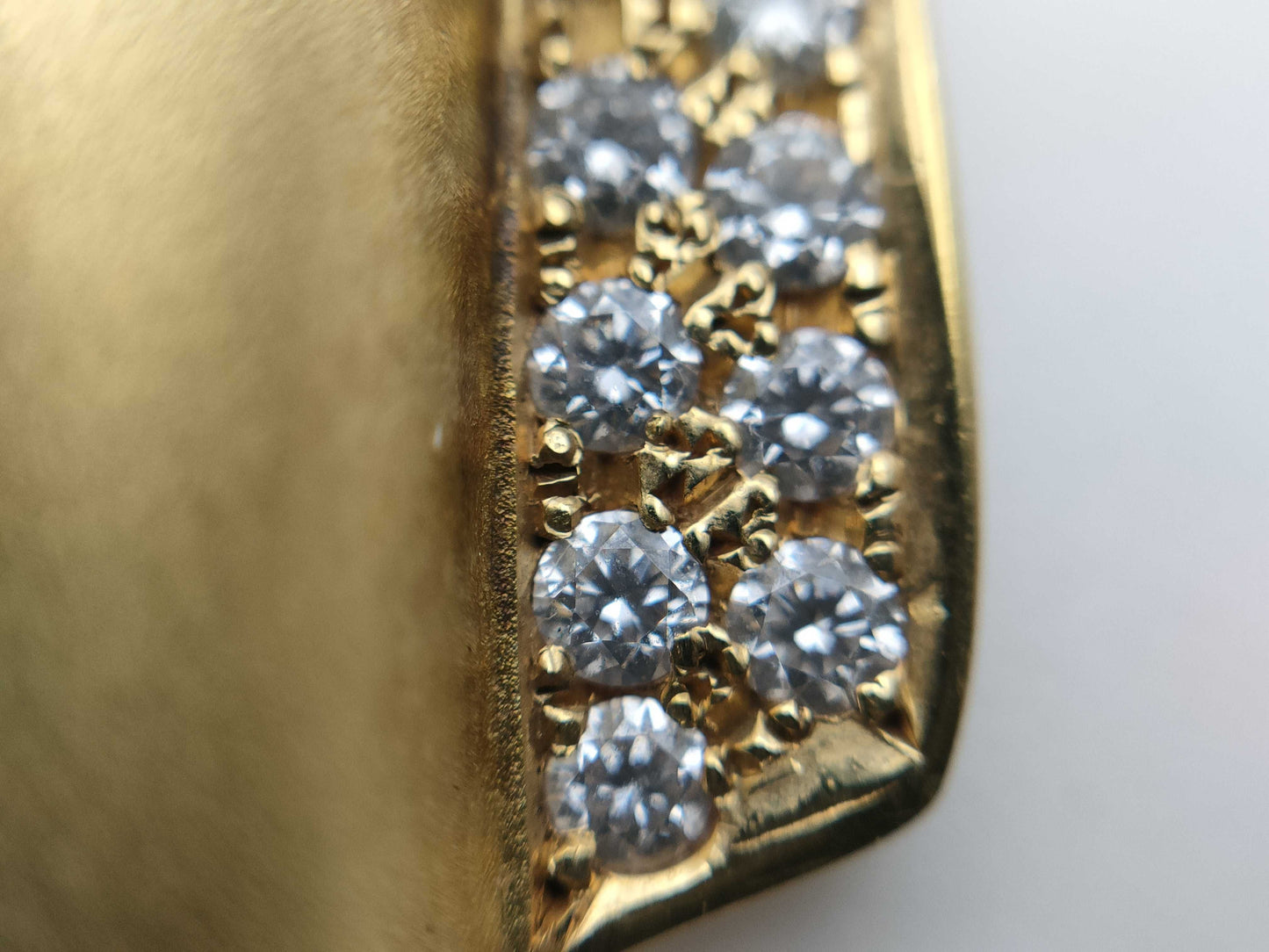 D0.37ct K18 17.8g Pendant Top
