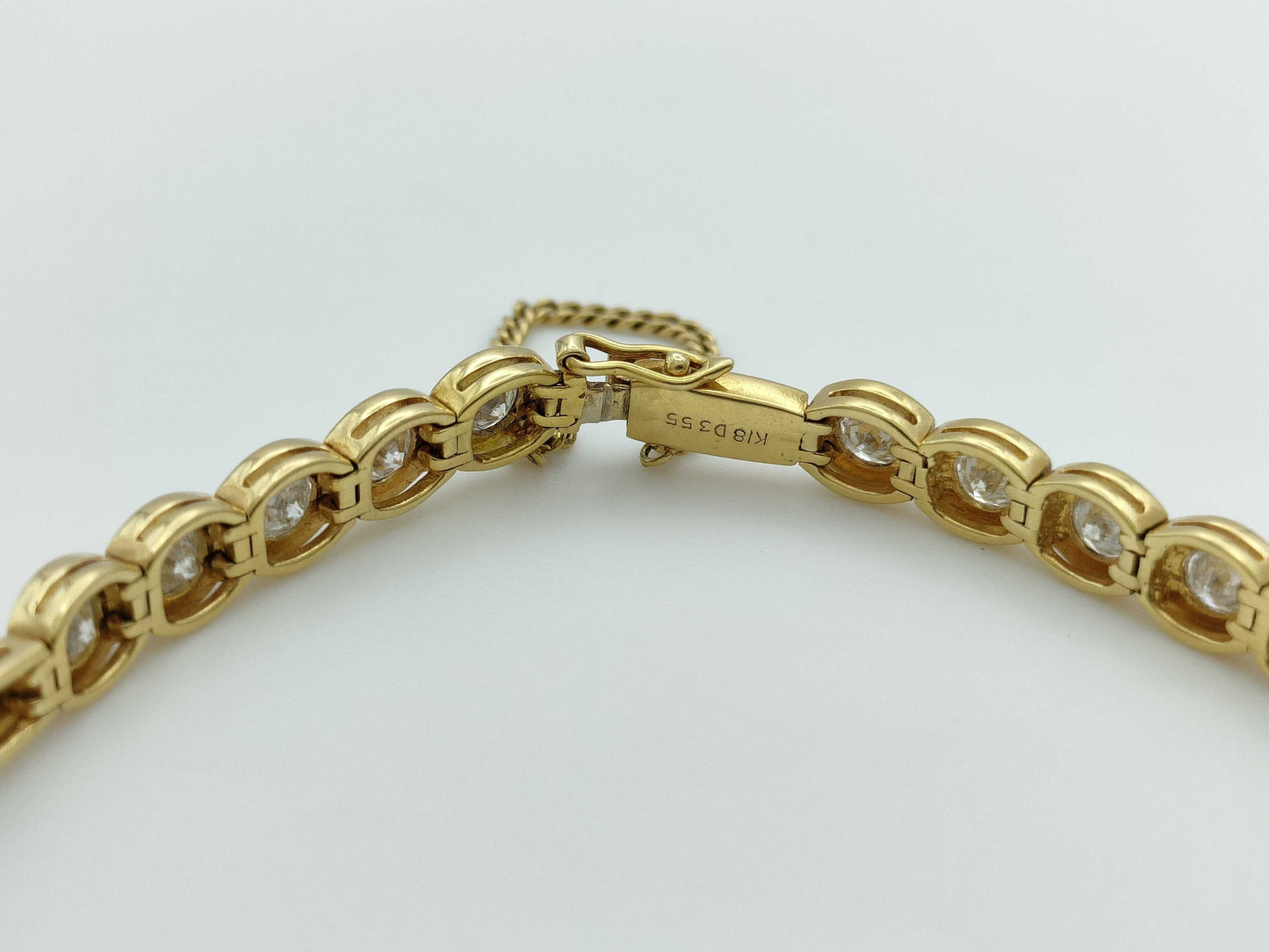 D3.55ct K18 15.2g Bracelet/Bangle