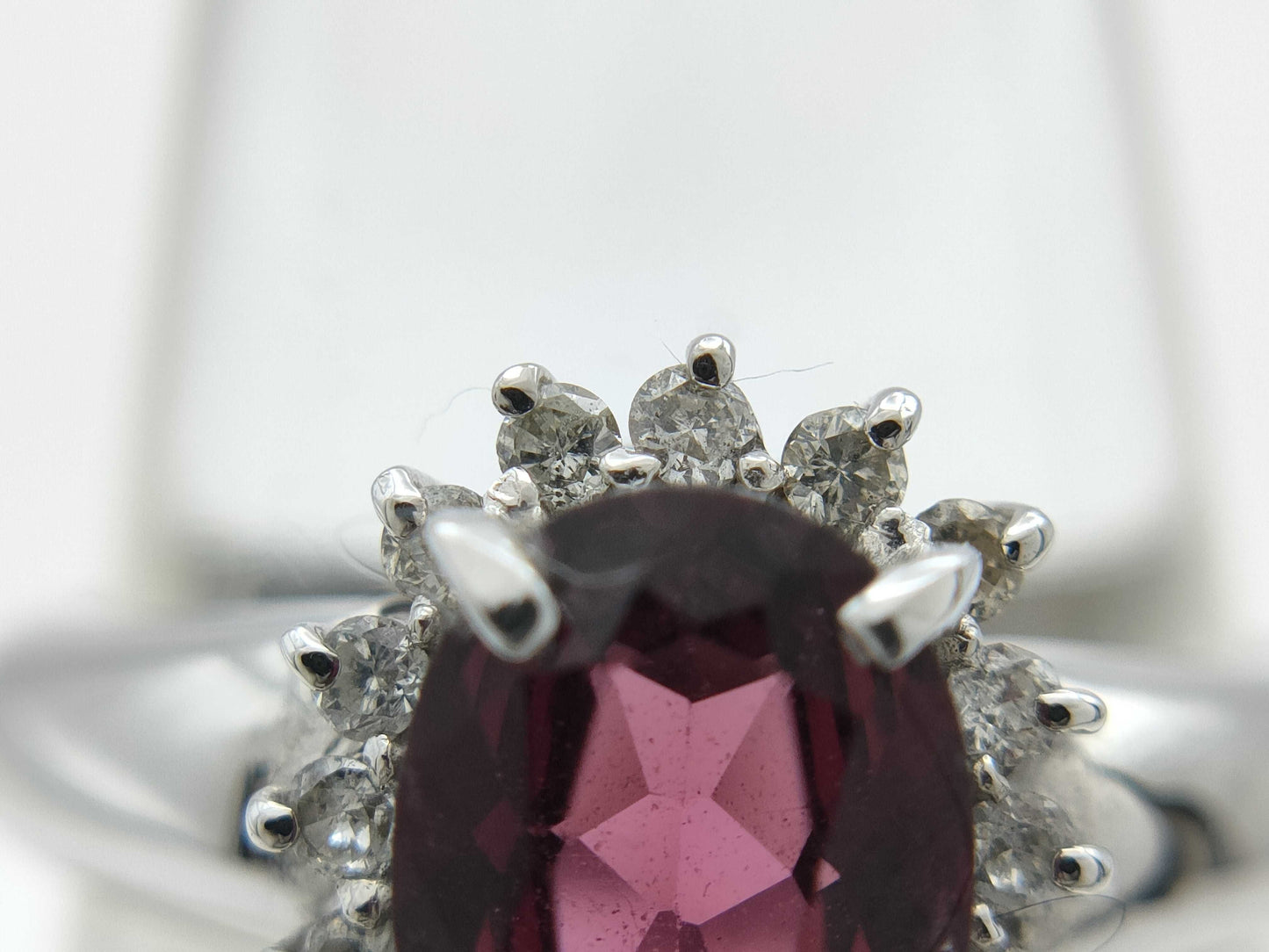 G1.46ct D0.17ct K14WG 2.8g Ring