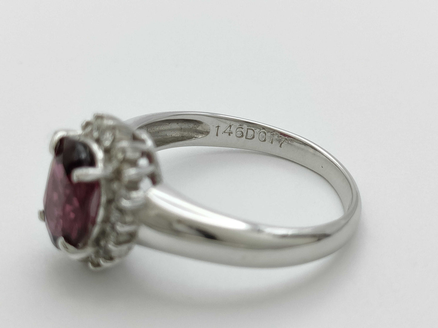 G1.46ct D0.17ct K14WG 2.8g Ring
