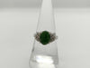 Jadeite D0.18ct Pt900 6.0g Ring