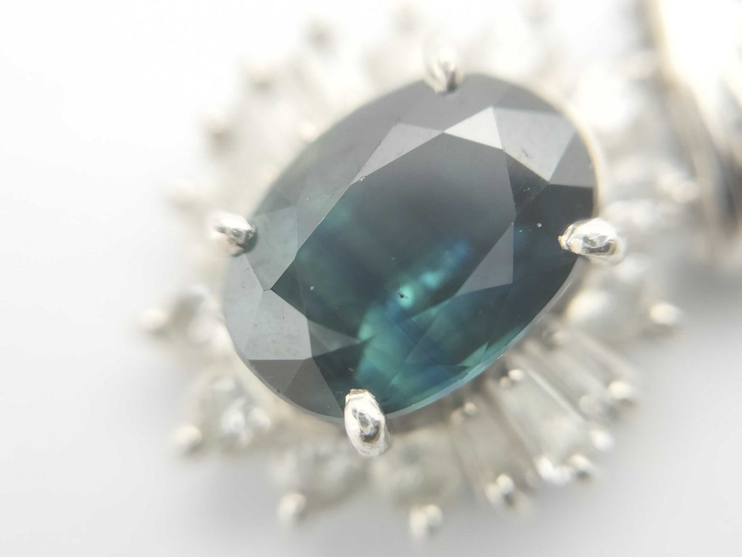 S1.00ct D0.30ct PT900/PT850 3.3g Necklace