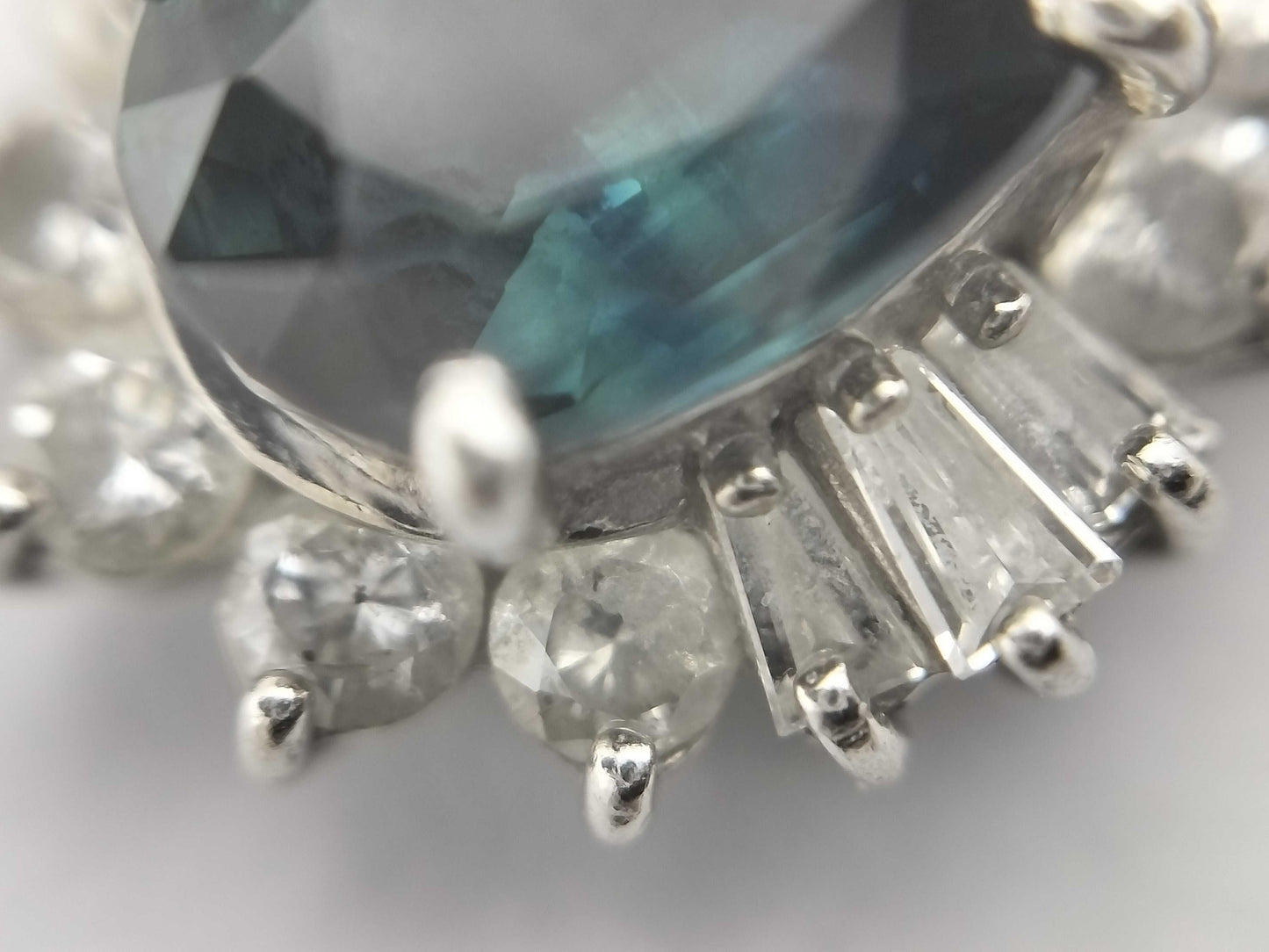 S1.00ct D0.30ct PT900/PT850 3.3g Necklace