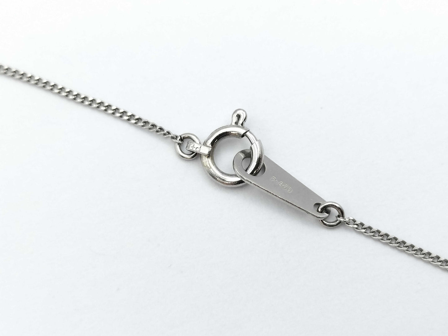 S1.00ct D0.30ct PT900/PT850 3.3g Necklace