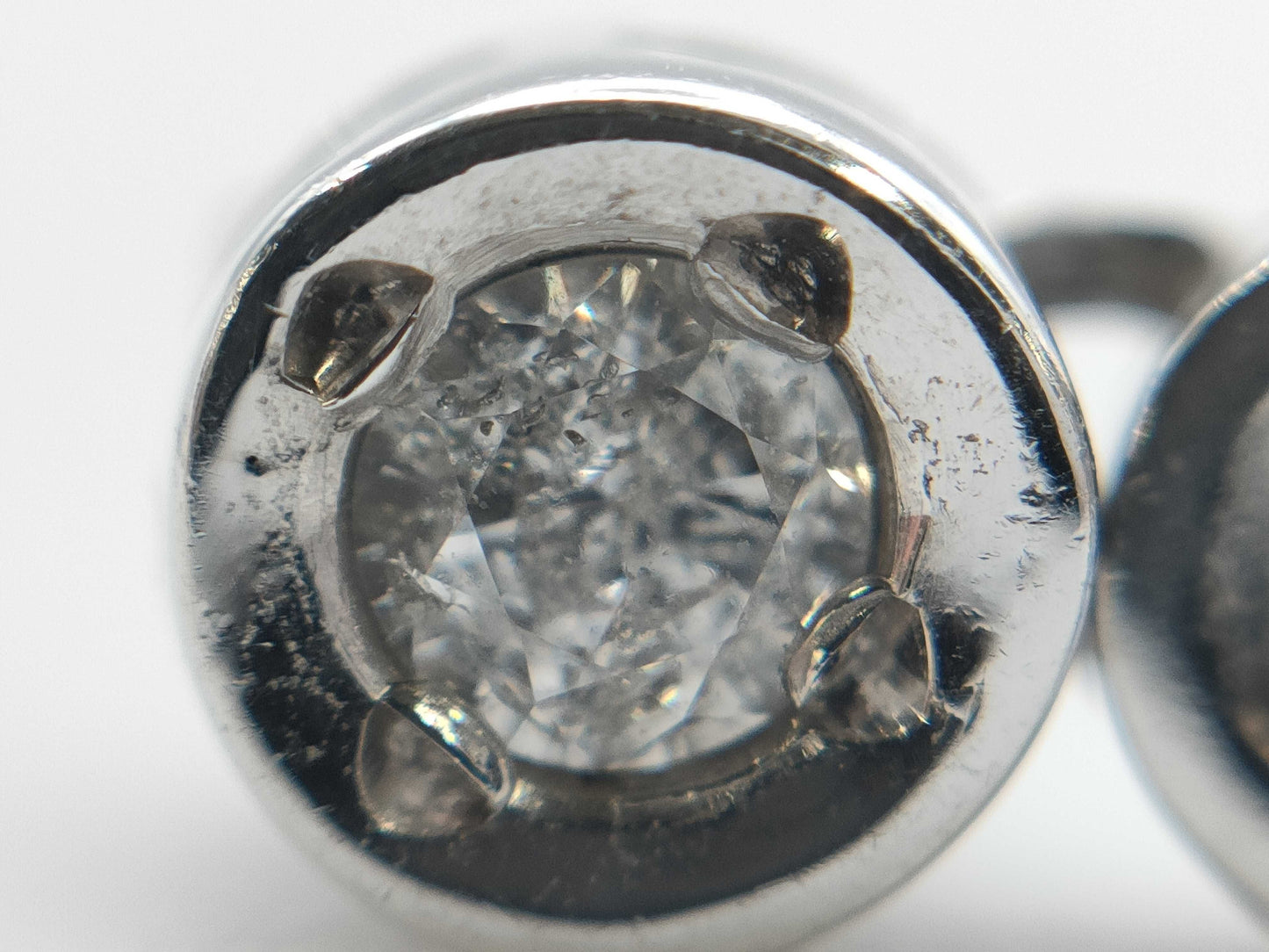 D0.16ct/0.16ct PT900 2.8g Earrings