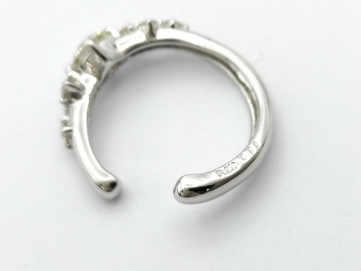 D0.35ct PT950 2.5g Tie Pin/Cufflinks