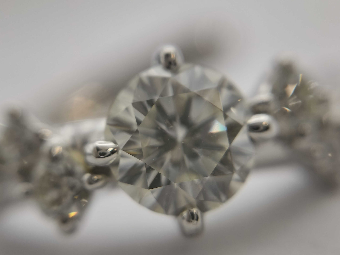 D0.35ct PT950 2.5g Tie Pin/Cufflinks