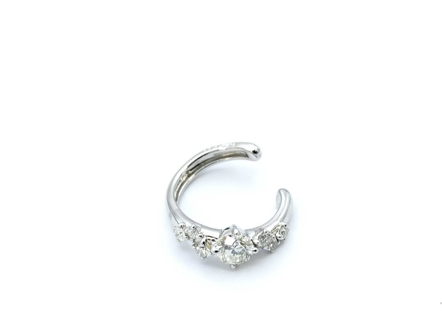 D0.35ct PT950 2.5g Tie Pin/Cufflinks
