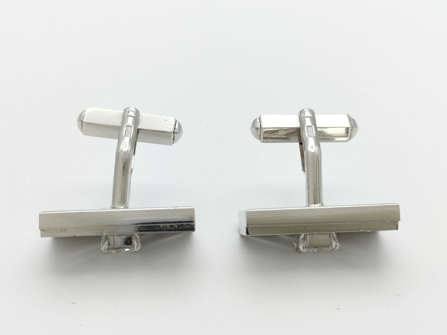 D0.509ct FD0.11ct / D0.518ct FD0.11ct PT900 19.3g Tie pin/Cufflinks