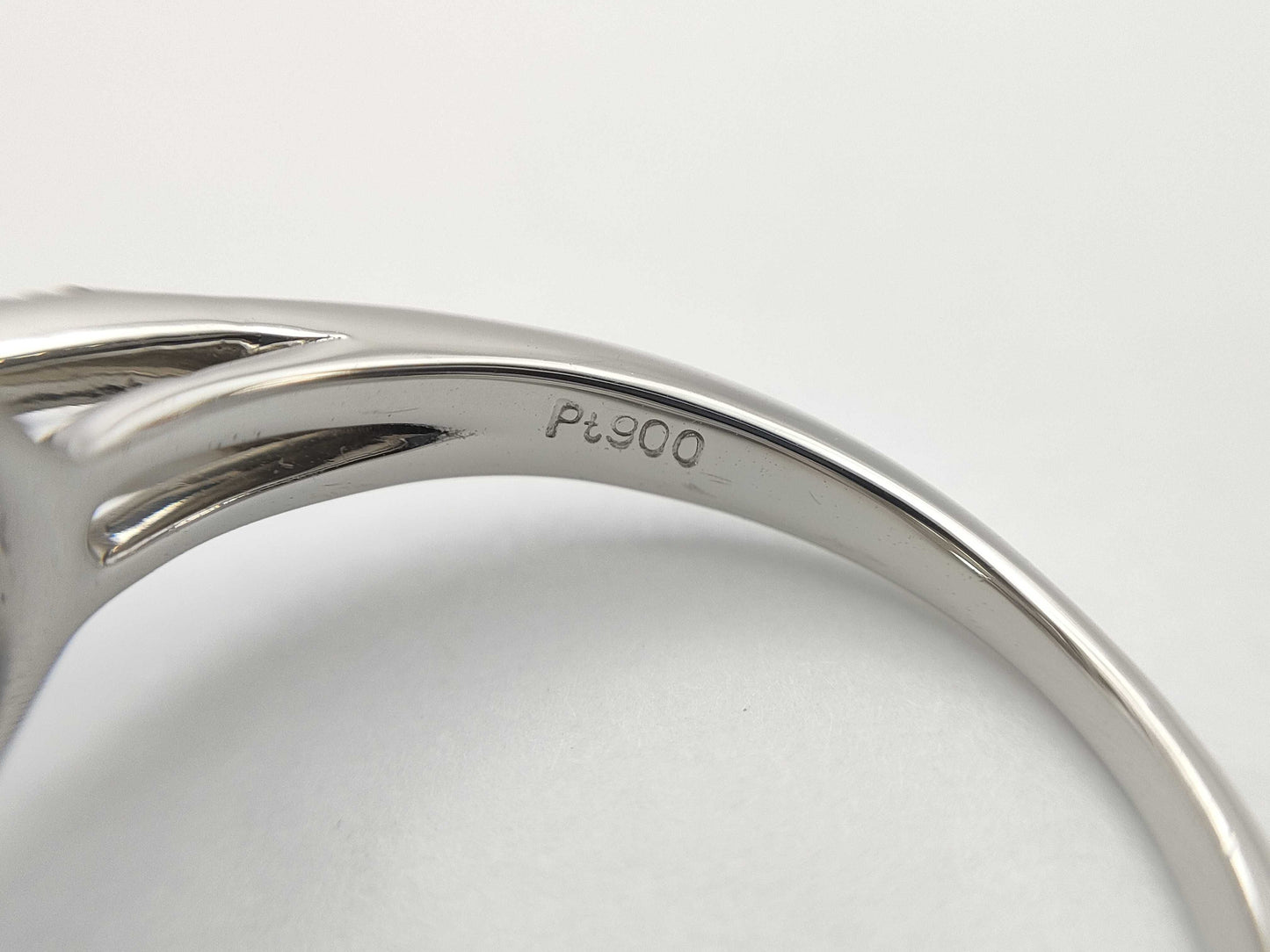 D0.30ct Pt900 6.2g Ring