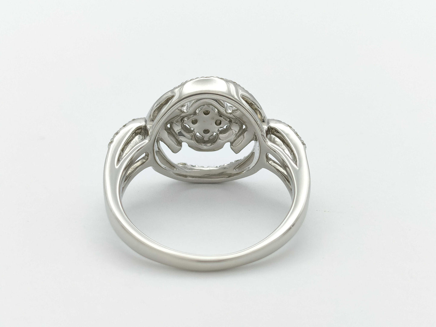 D0.30ct Pt900 6.2g Ring