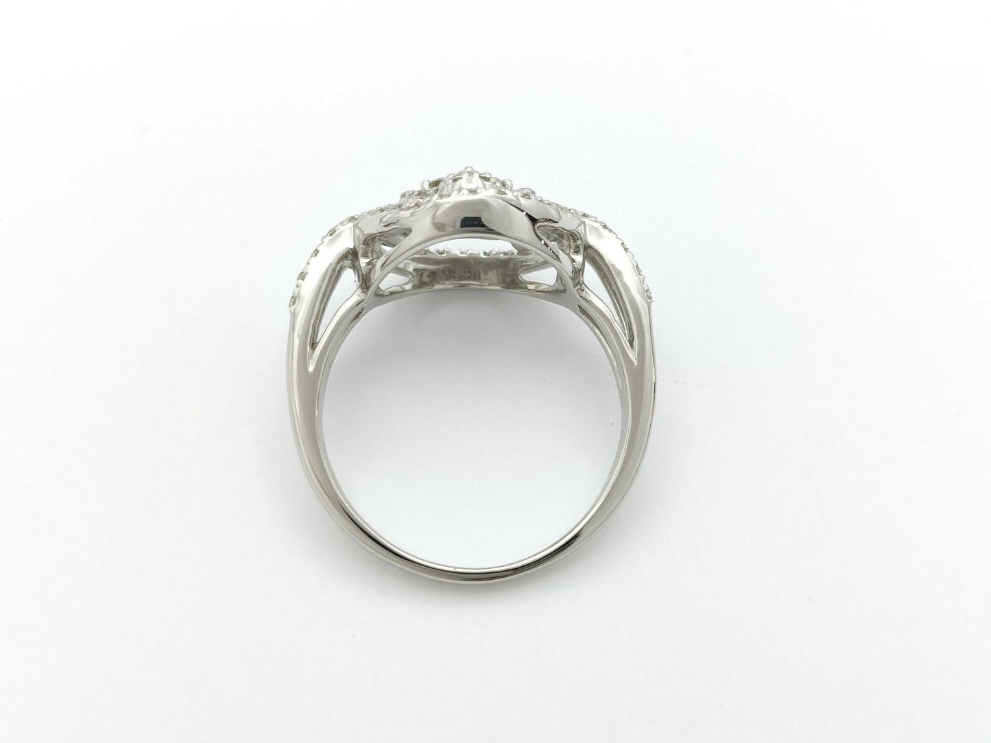 D0.30ct Pt900 6.2g Ring