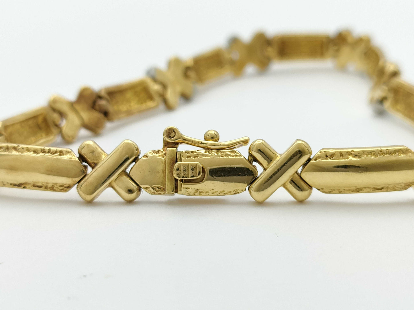 D0.15ct PT850/K18 20.0g Bracelet/Bangle