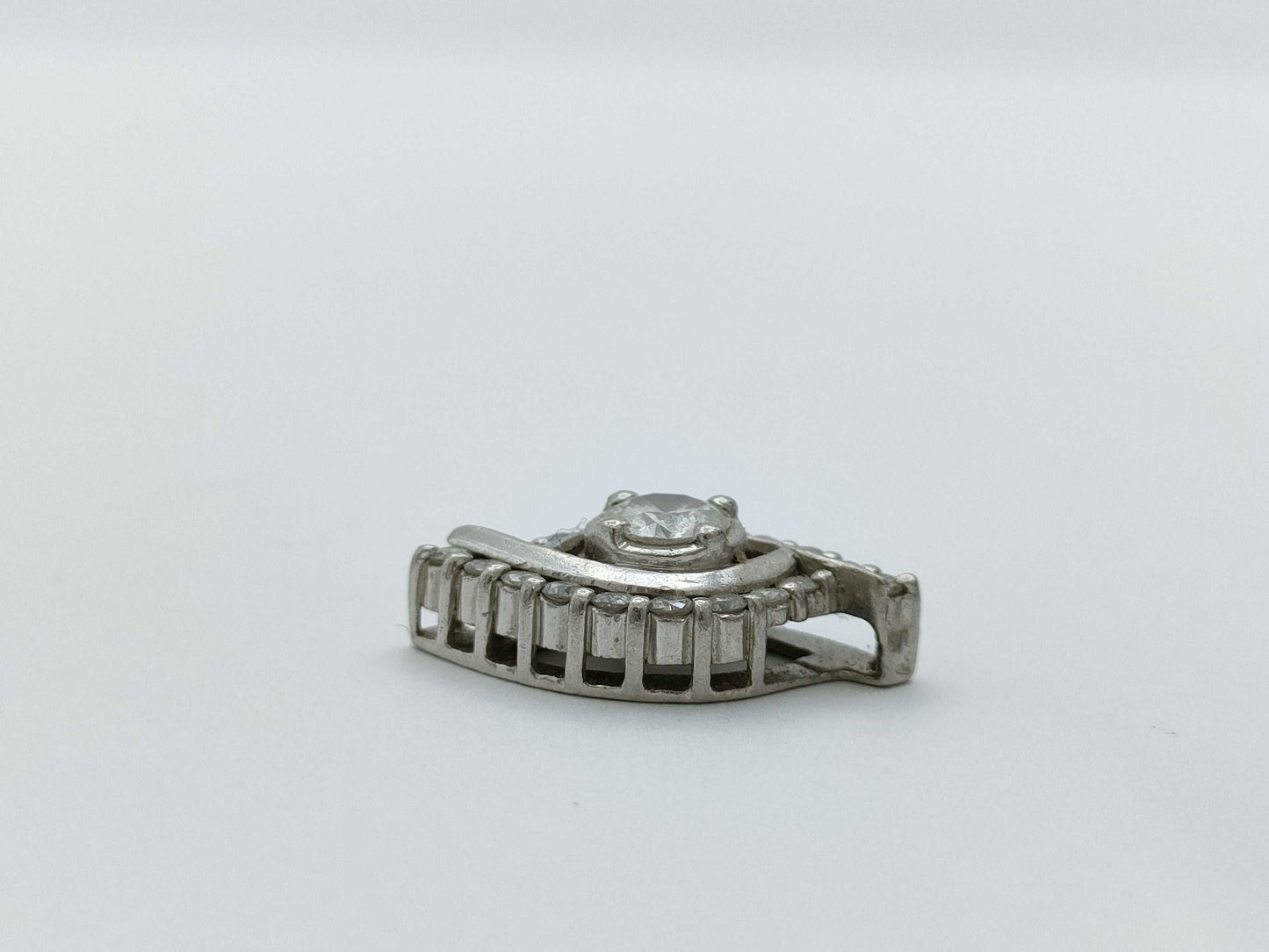 D0.273ct FD0.25ct Pt900 3.1g Pendant Top