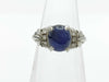 Stainless steel 3.16ct diamond PT900 4.7g ring