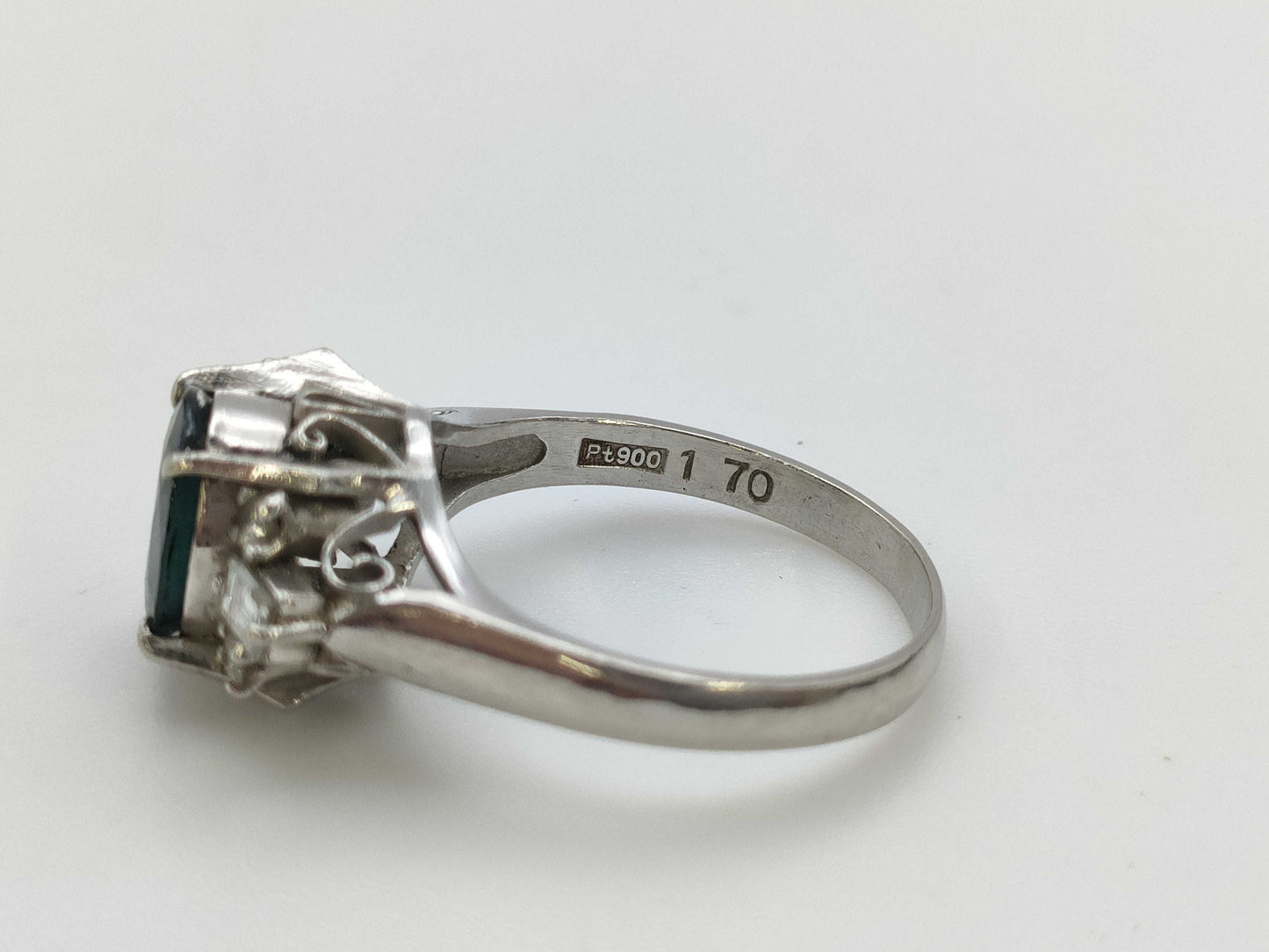 S1.70ct D0.23ct PT900 5.0g Ring