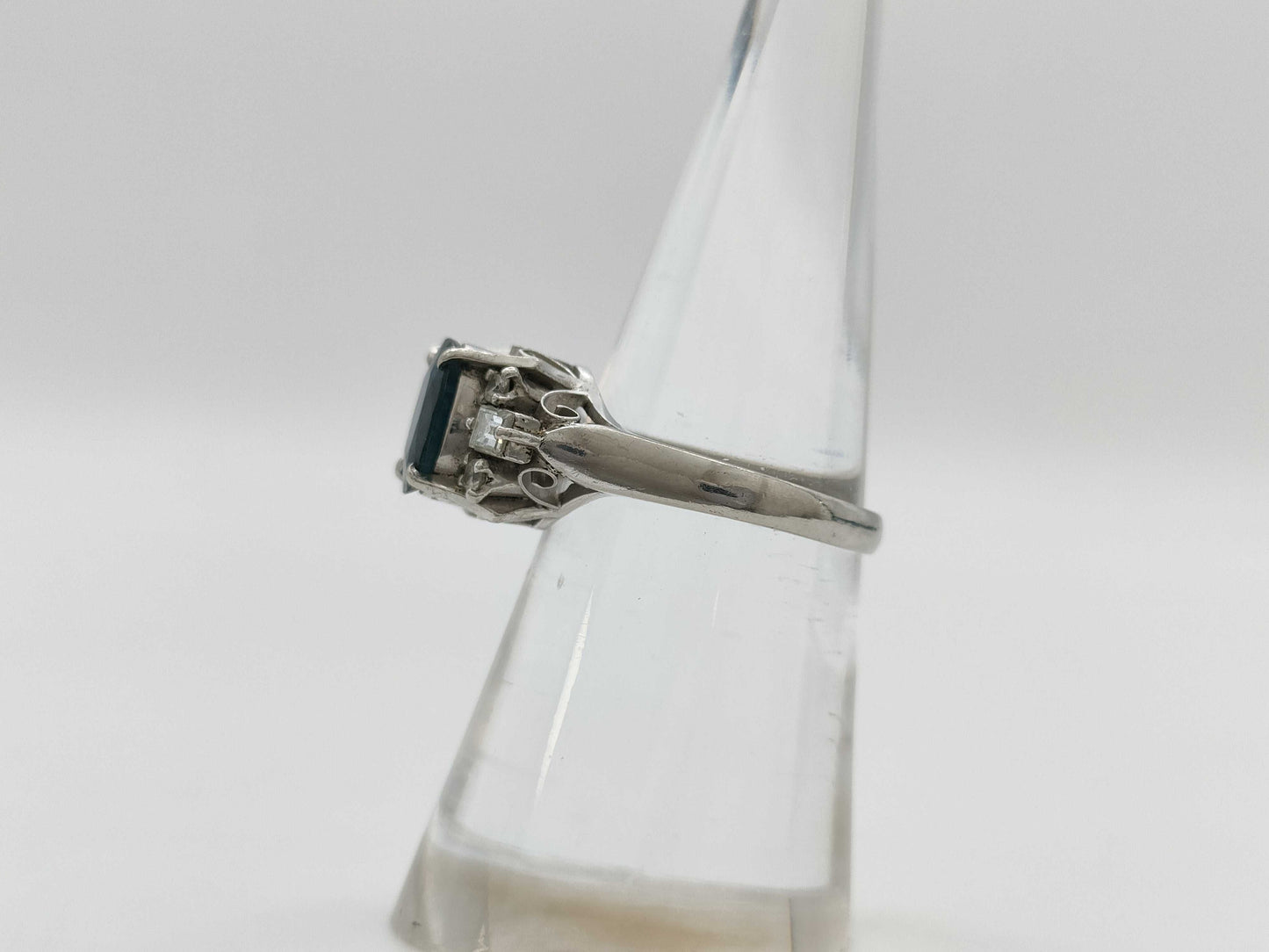 S1.70ct D0.23ct PT900 5.0g Ring