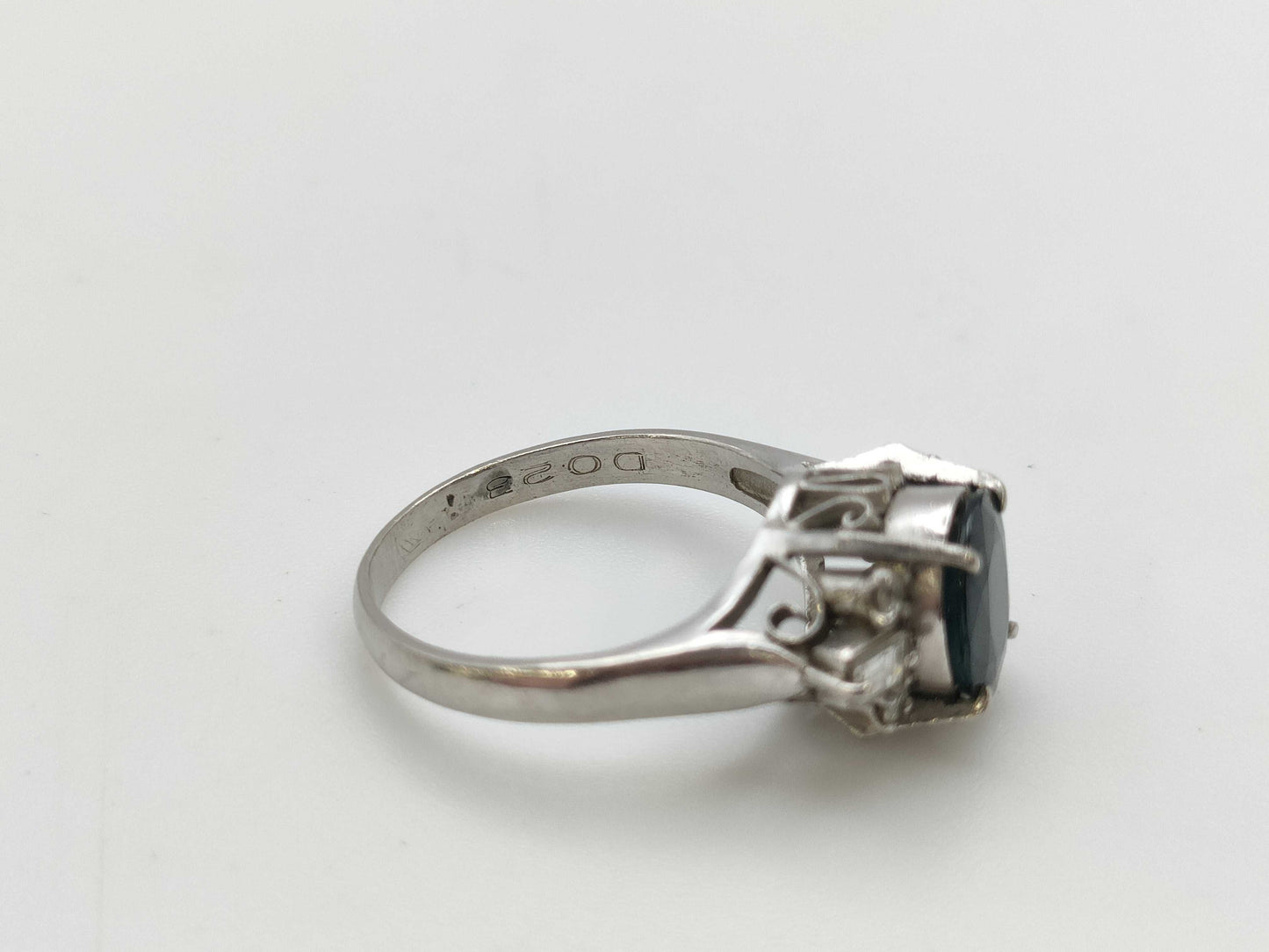 S1.70ct D0.23ct PT900 5.0g Ring