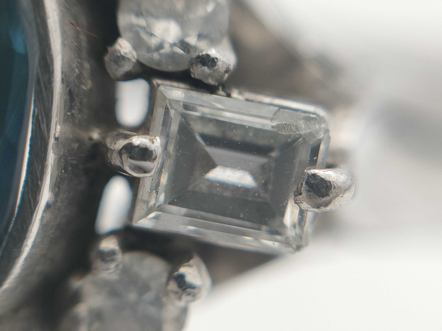 S1.70ct D0.23ct PT900 5.0g Ring