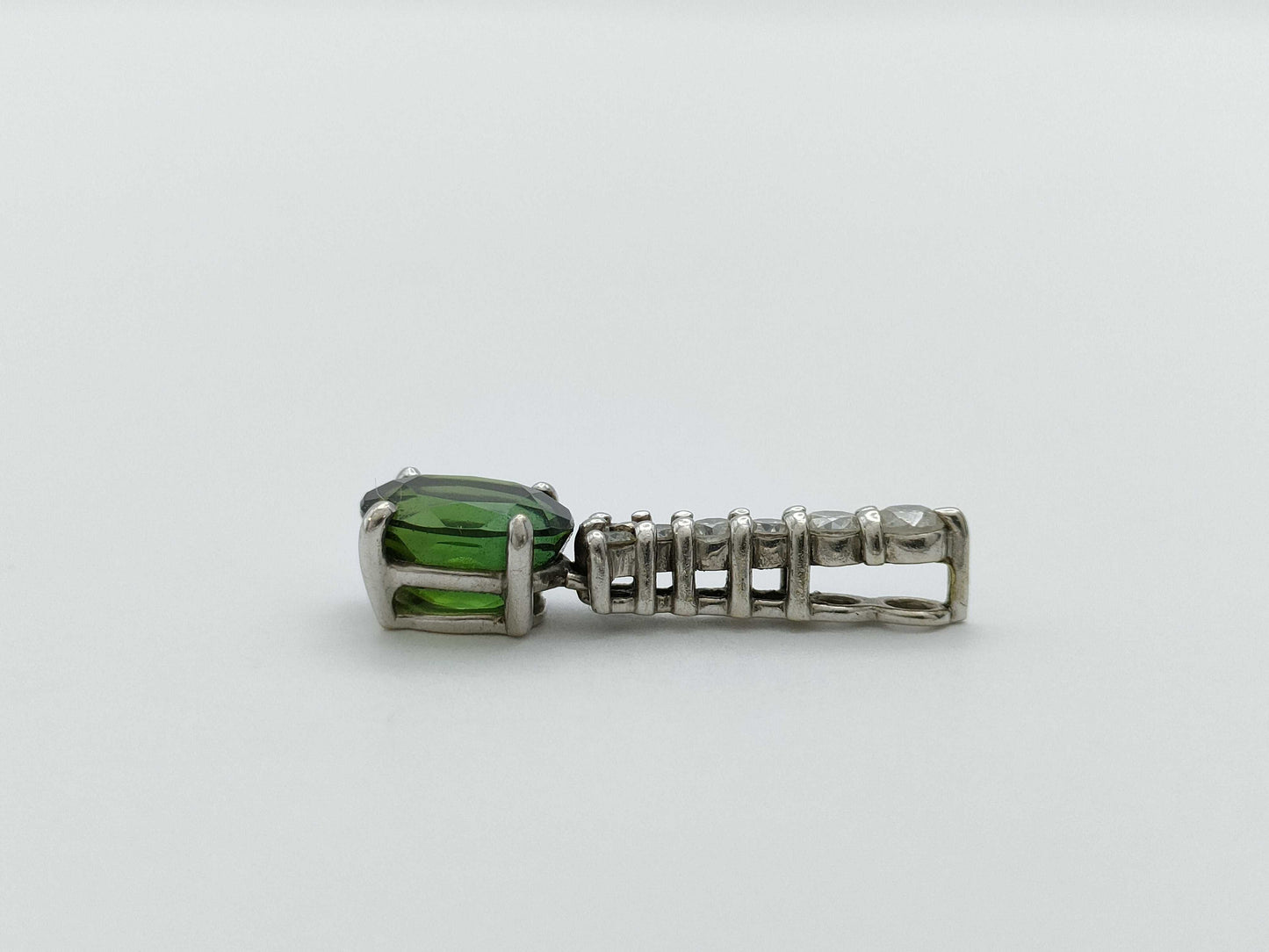 TL1.62ct D0.25ct K18WG 1.5g Pendant Top
