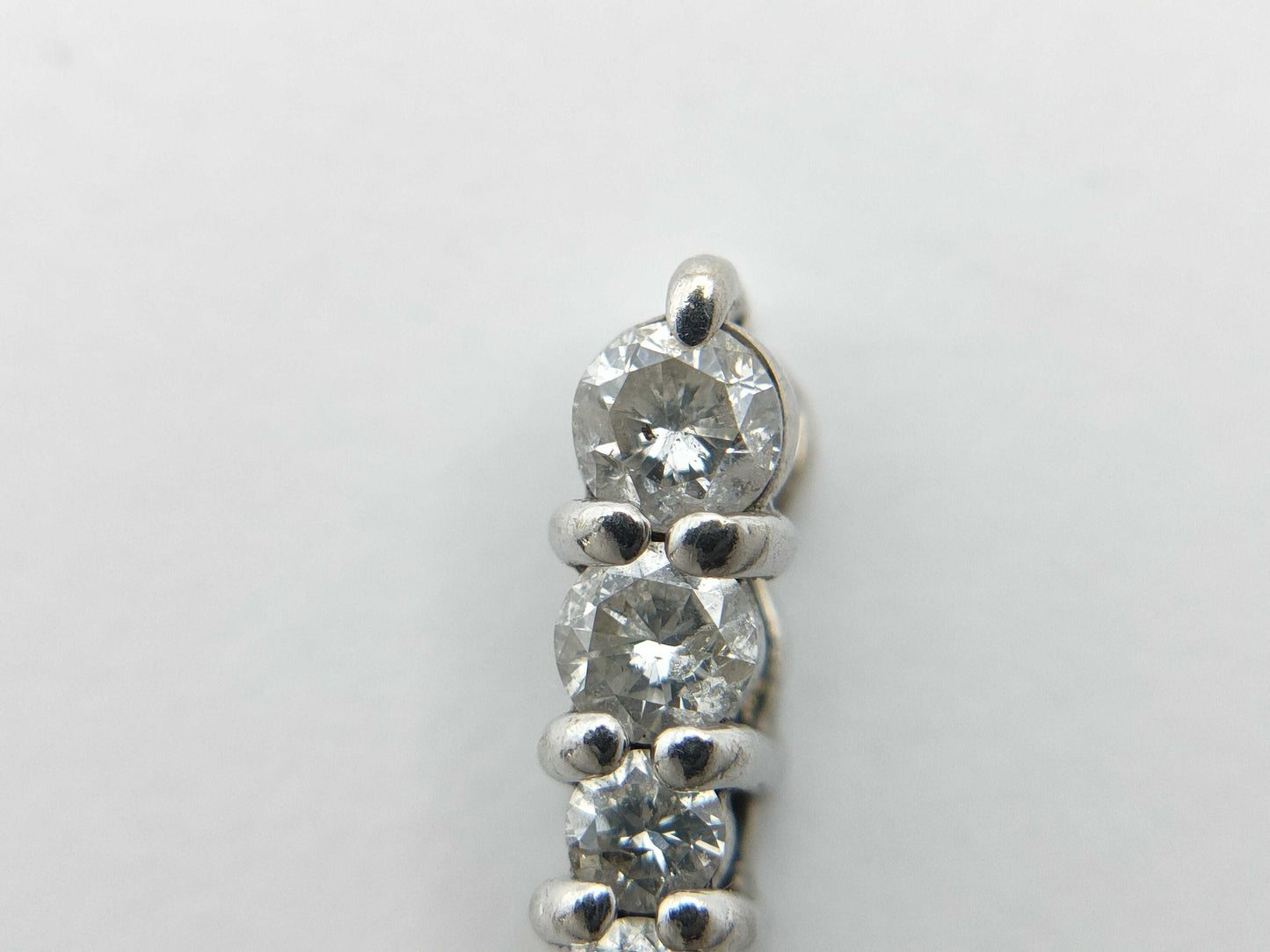 TL1.62ct D0.25ct K18WG 1.5g Pendant Top