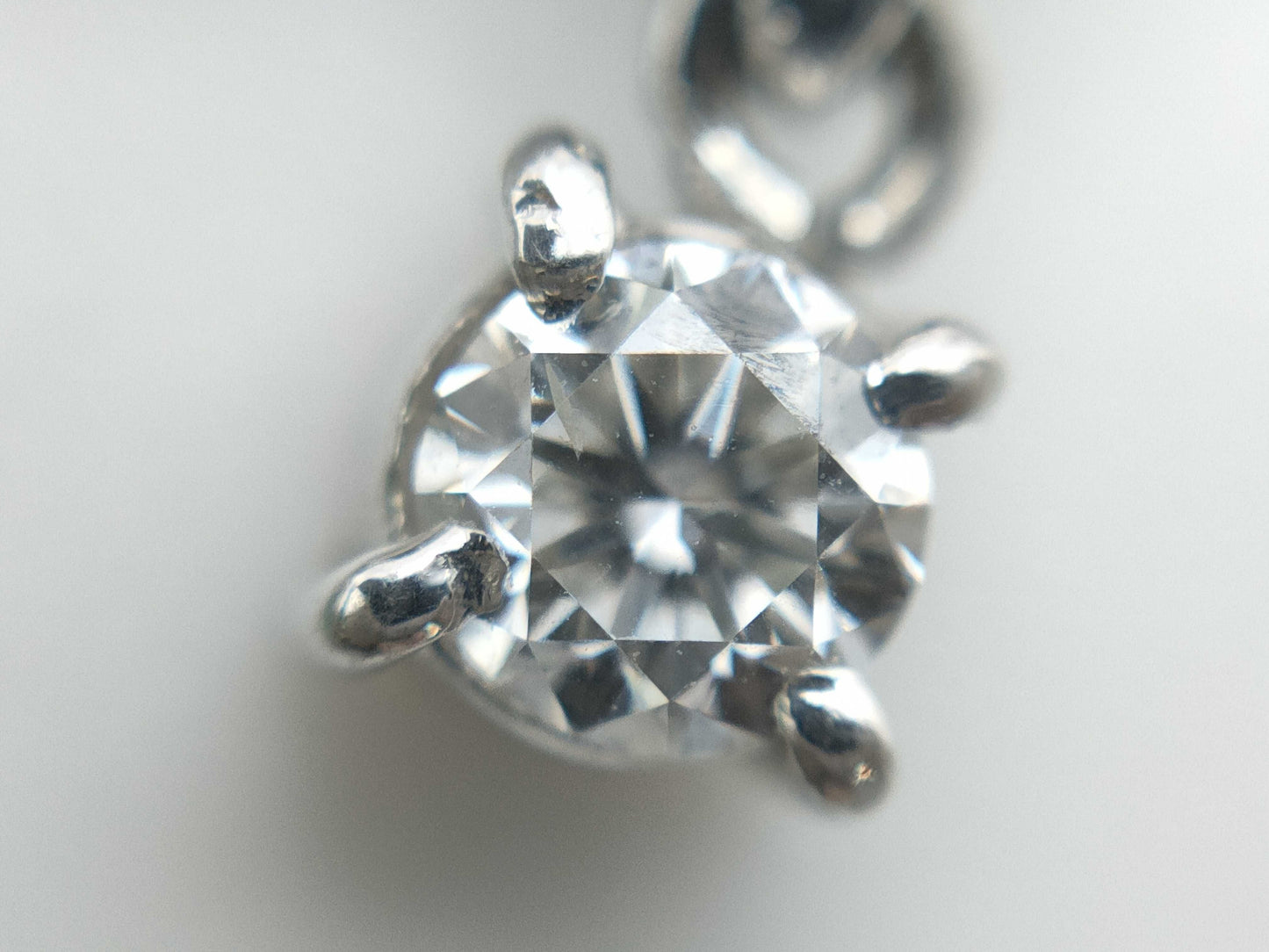 E4.63ct D0.10/0.41ct K18WG 8.6g Pendant Top