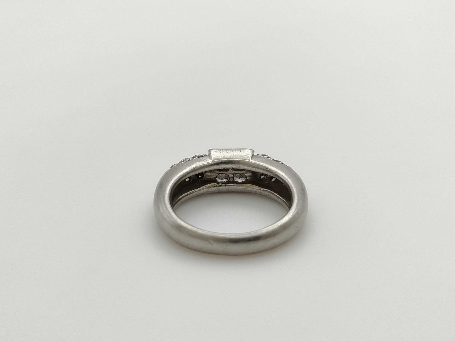 D1.00ct Pt900 9.0g Ring